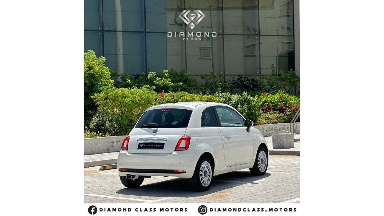 Fiat 500 Fiat 500 Coupe Pearl White  GCC 2024 ZERO KM 5 Years Agency Warranty