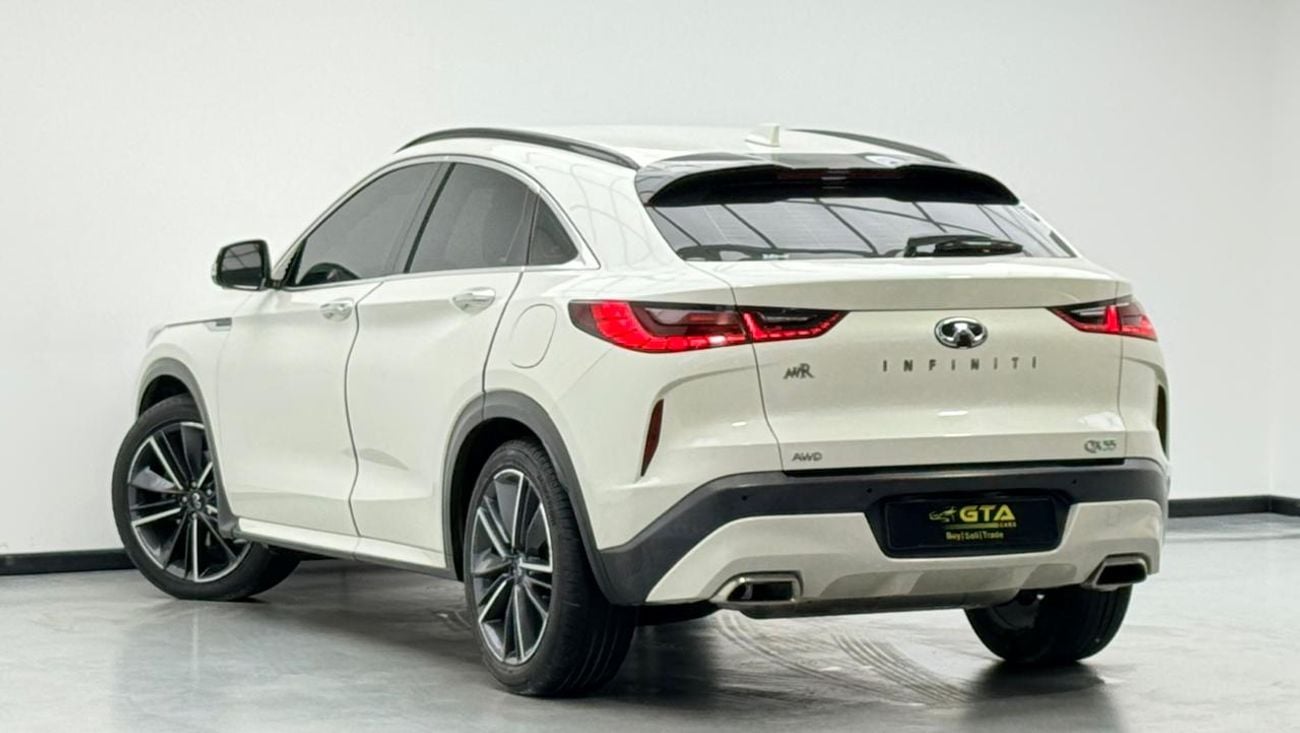 Infiniti QX55 2023 Infiniti QX55 Sensory, 2028 Infiniti Warranty + Service Pack, Very Low Km, Fully Loaded, GCC