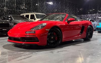 Porsche 718 Boxster GTS 2.5L 2018 Porsche 718 Boxster, Nov 2026 Porsche Warranty, Sport Chrono Package, GCC