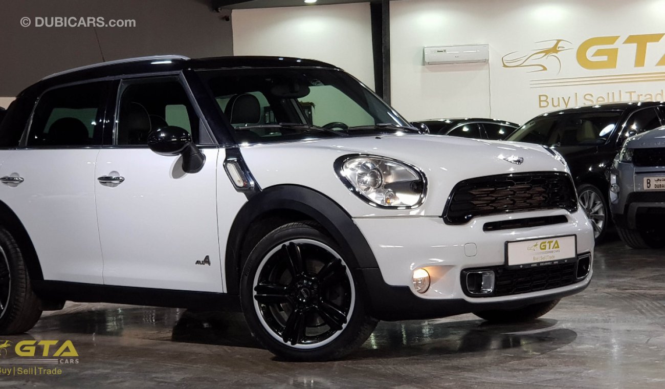 Mini Cooper S Countryman Mini Countryman S All 4, Warranty, FSH, GCC