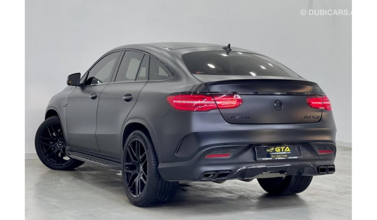 Mercedes-Benz GLE 63 AMG S S 2017 Mercedes-Benz GLE 63 S AMG, Service History, Warranty, Low Kms, GCC