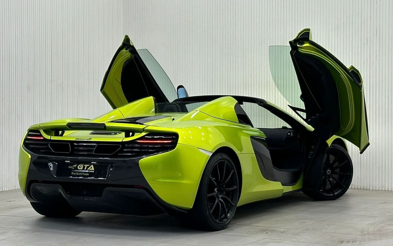 مكلارين 650S 2015 McLaren 650S Spider MSO, Full Carbon Fiber Package(Top Specs P1 Looks Rim) Full McLaren History