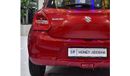 Suzuki Swift EXCELLENT DEAL for our Suzuki Swift 1.2L ( 2024 Model ) in Red Color GCC Specs