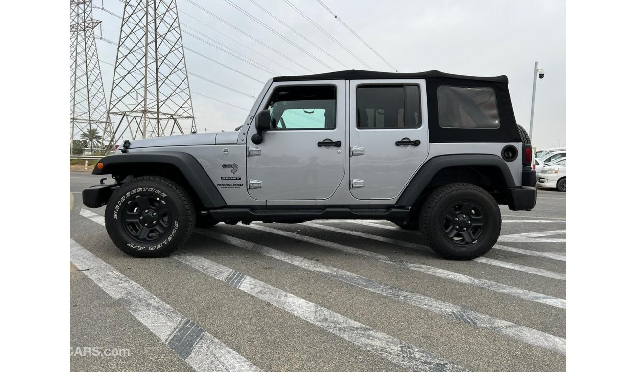 جيب رانجلر 2018 JEEP WRANGLER JK UNLIMITED SPORT / 4X4 / FULL OPTION