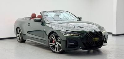 بي أم دبليو 430i M SPORT 2024 BMW 430i Convertible, 2026 BMW Warranty + Service Pack, Full BMW Service History, GCC