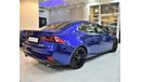 لكزس IS 350 EXCELLENT DEAL for our Lexus IS 350 F-Sport 2016 Model!! in Blue Color! GCC Specs