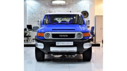 Toyota FJ Cruiser ORIGINAL PAINT ( صبغ وكاله ) Toyota FJ Cruiser 2008 Model!! in Blue Color! GCC Specs