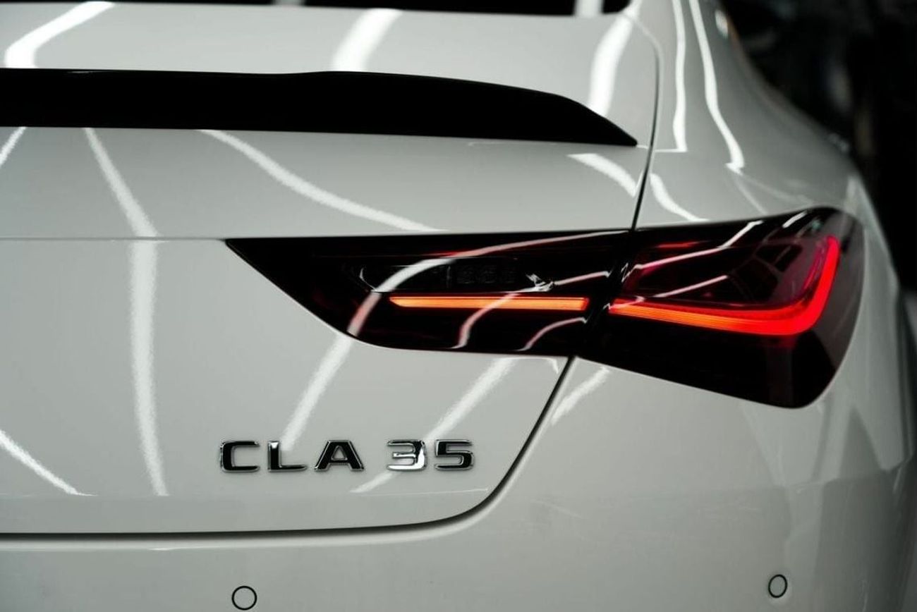 Mercedes-Benz CLA 35 AMG Mercedes-Benz CLA 35 | 2025 GCC 0km | Agency Warranty | AMG | Night Package