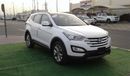 Hyundai Santa Fe HYNDI SANTAFE 2014 WHITE NO PIANT NO ACCIDENT KHALIGE Full option