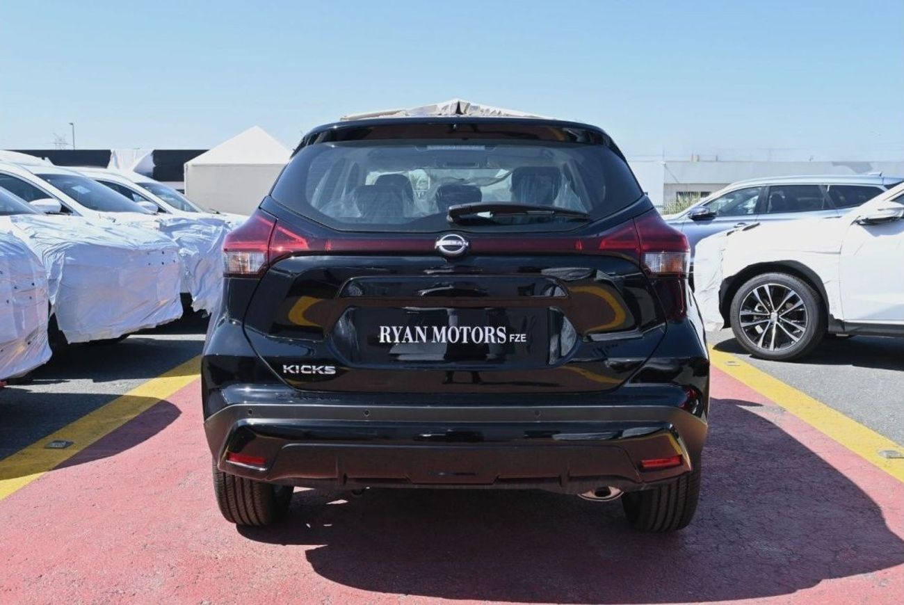 نيسان كيكس Nissan Kicks 1.6L Petrol, Color Black Model 2024