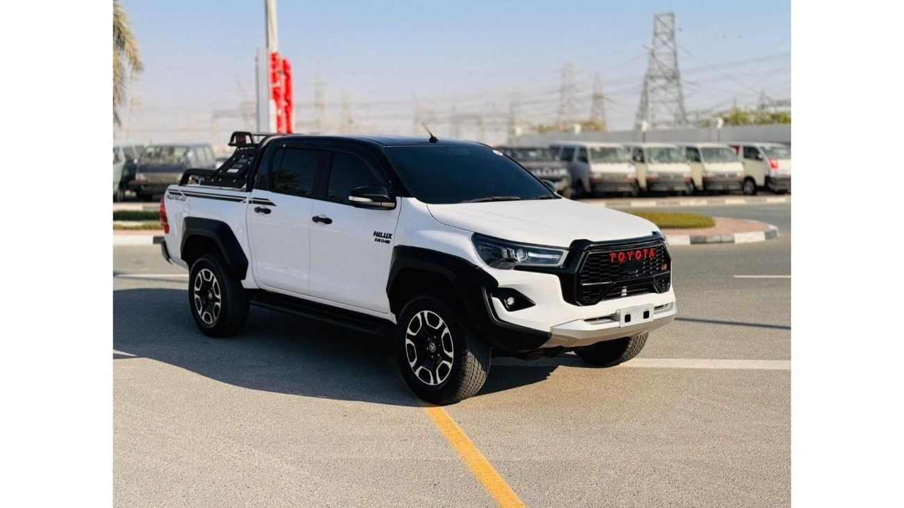 Toyota Hilux MODIFIED TO 2024 GR SPORT | PREMIUM SPORTS BAR WITH BASKET | 2.8L DIESEL | AFTER MARKET SIDE FENDERS