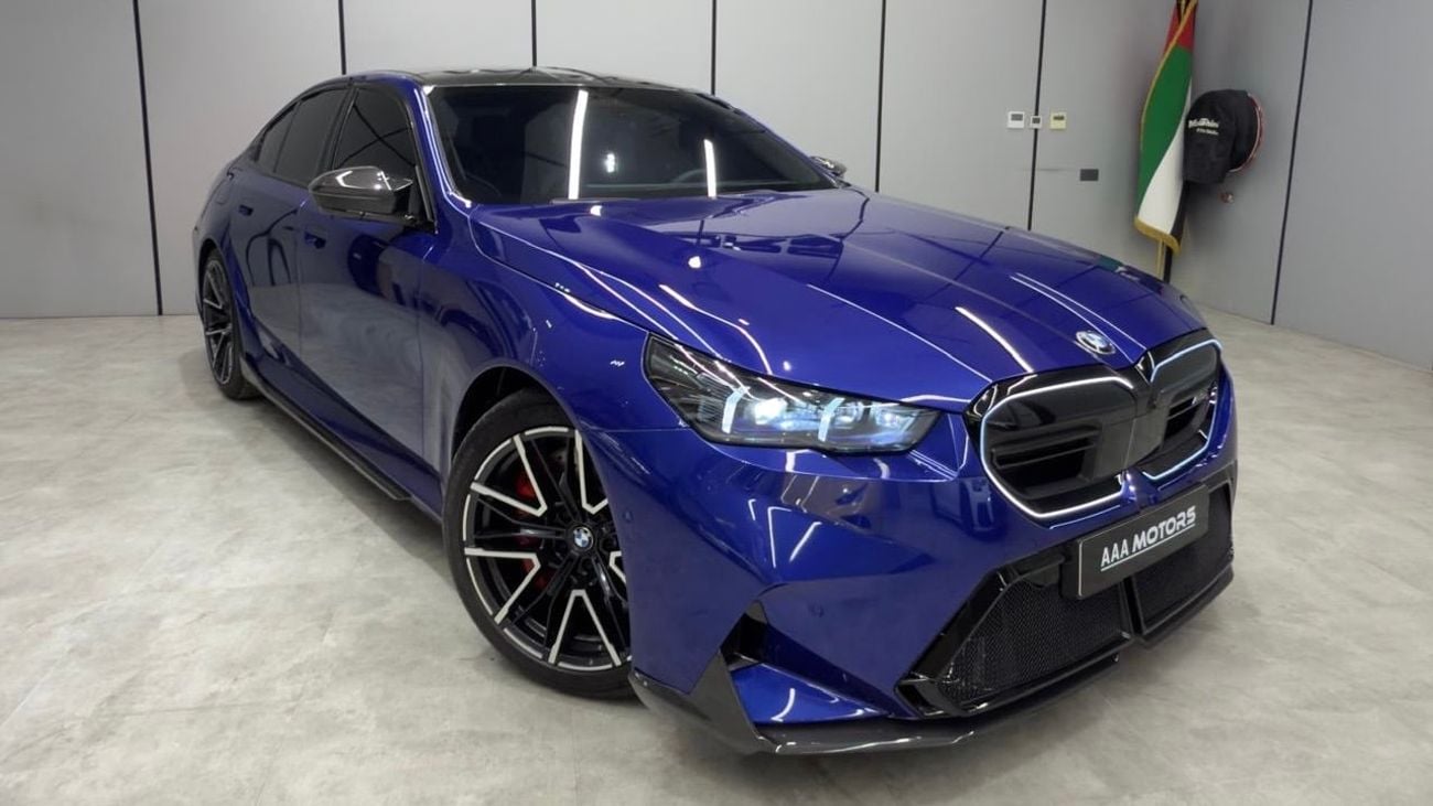 BMW M5 MASTERCLASS | GCC | 3 years warranty and service contract
