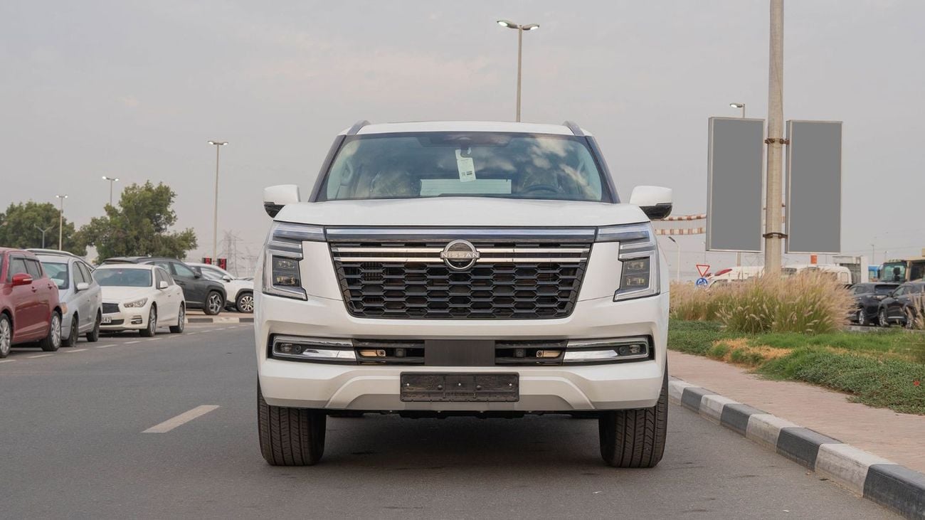 نيسان باترول 2026 Nissan Patrol SE Platinum 3.8L AT Petrol (White-Beige)