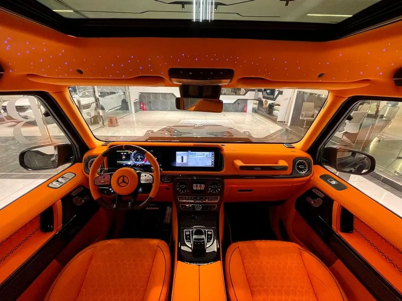 Mercedes Benz G63 AMG G63 / / BRABUS KIT G800 / SPECIAL COLOR / FULL CARBON FIBER
