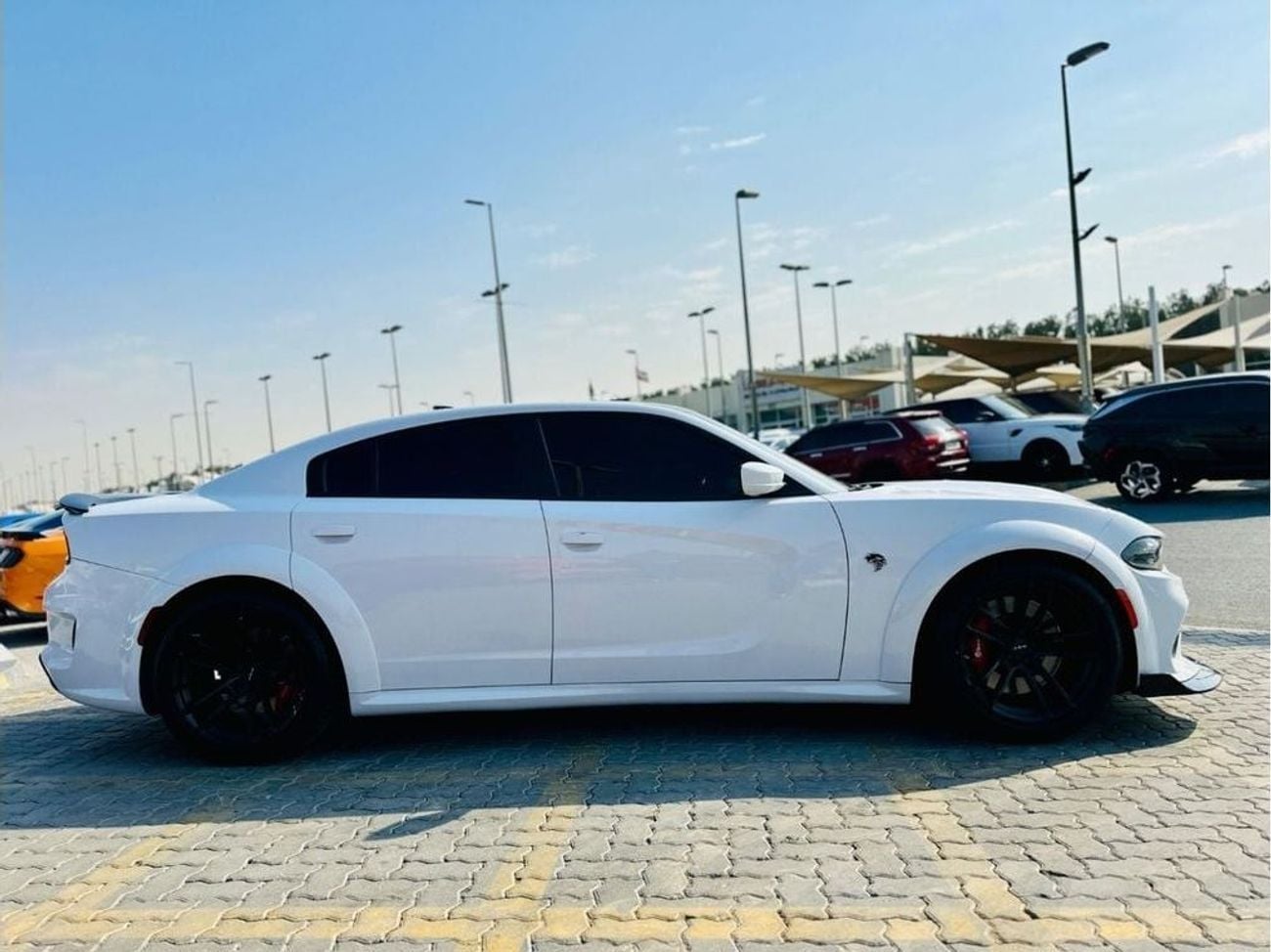 Dodge Charger SRT HELLCAT WIDEBODY SRT Hellcat 6.2L (707 HP) | Monthly AED 3130/- | 0% DP | Blindspot | Memory Sea