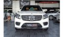 Mercedes-Benz GLS 500 AED 2850/MONTHLY | 2018 MERCEDES-BENZ GLS CLASS GLS 500 | 7 SEATS | GCC | UNDER WARRANTY