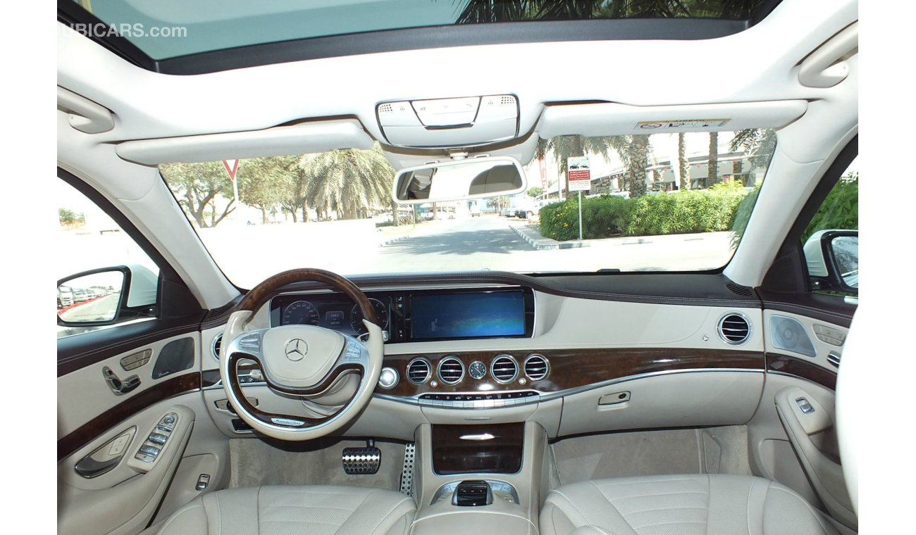 مرسيدس بنز S 500 FULL SERVICE IN GARGASH