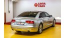 أودي A8 Audi A8L 3.0T 2013 GCC under Warranty with Zero Down-Payment.