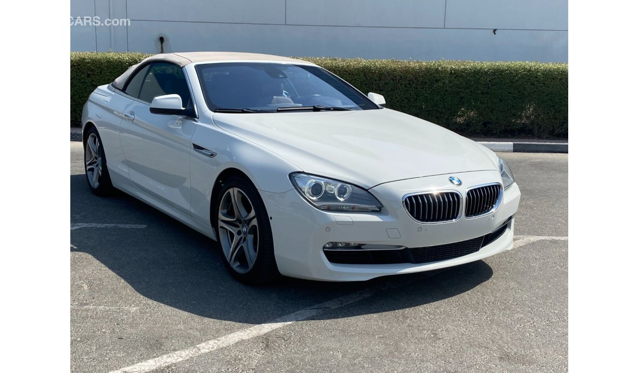 BMW 640i AED 5439/ month $$$.WE PAY YOUR 5%VAT*  CONVERTIBLE TWIN TURBO  FULL OPTION JUST ARRIVED!! 640 i