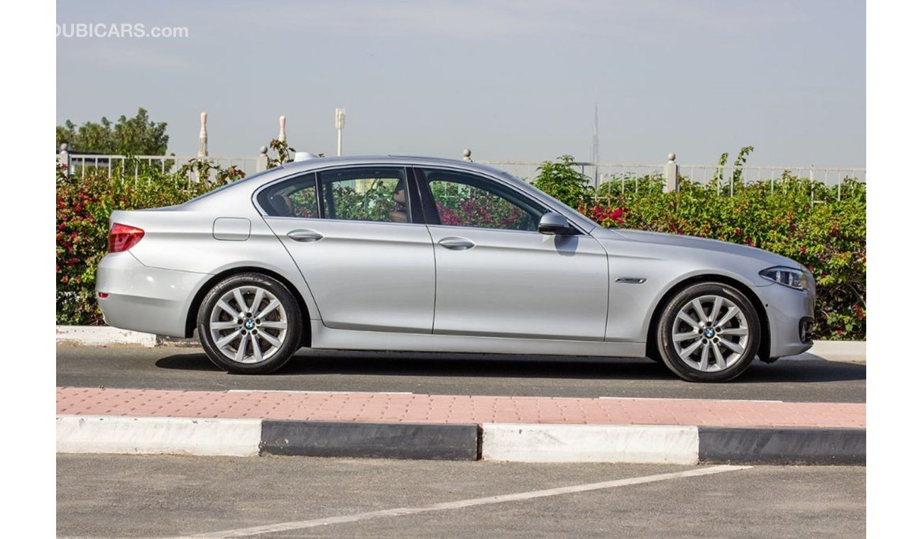 BMW 528i I - 2014 - GCC - ASSIST AND FACILITY IN DOWN PAYMENT - 1365 AED/MONTHLY - 1 YEAR WARRANTY