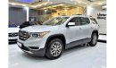 GMC Acadia EXCELLENT DEAL for our GMC Acadia SLE AWD ( 2017 Model ) in Silver Color GCC Specs