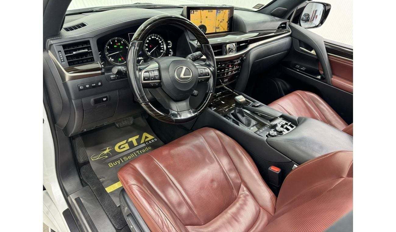 Lexus LX 570 2021 Lexus LX 570 Platinum, One Year Warranty, Al Futtaim Agency Full Service History, GCC