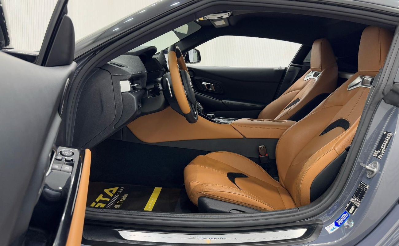 تويوتا سوبرا GR 3.0L A/T 2024 Toyota Supra GR, 2029 Toyota Warranty, Carbon Fiber Package, Very Low Kms, GCC