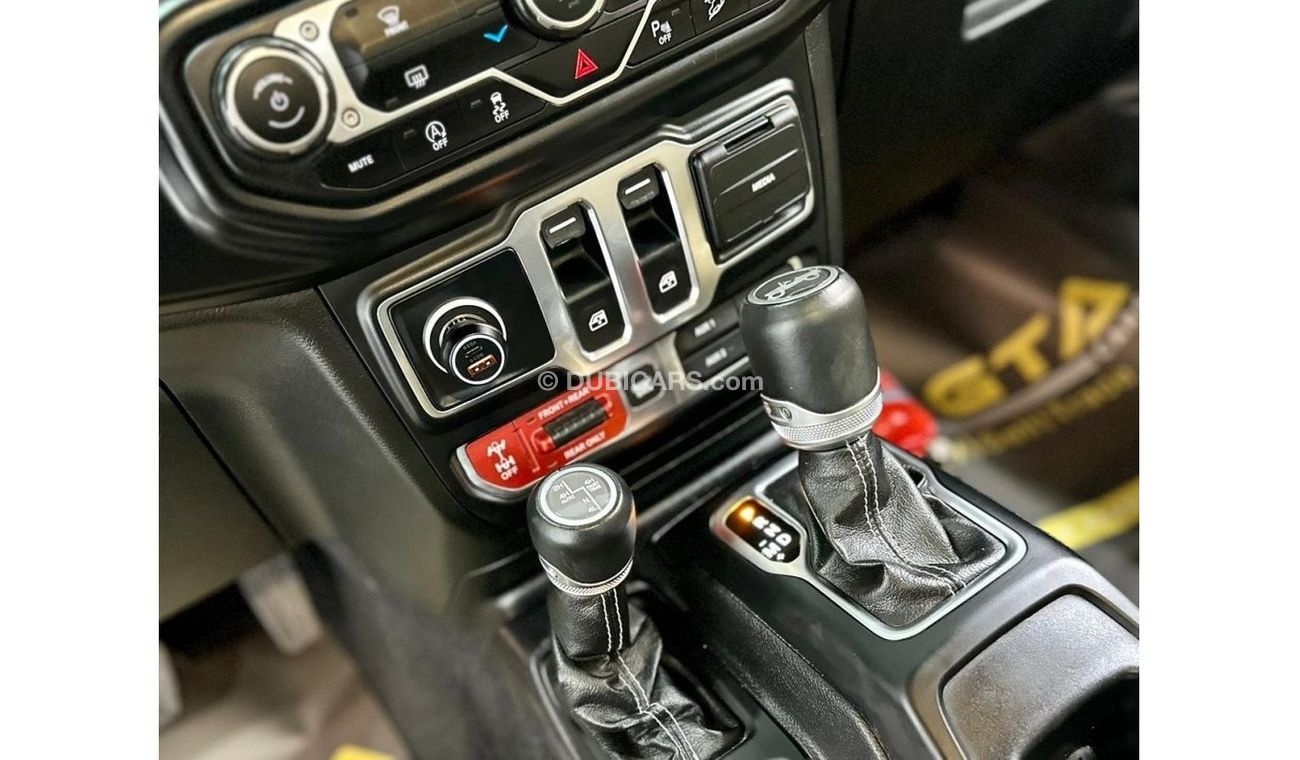 Jeep Wrangler 2019 Jeep Wrangler Rubicon, October 2024 Jeep Warranty, Full Jeep Service History, GCC