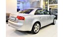 أودي A4 AMAZING!!  Audi A4 2.0 S-Line 2008 Model!! Silver Color GCC Specs