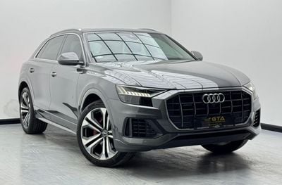 أودي Q8 55 TFSI quattro (340 HP) 2023 Audi Q8 55 TFSI Quattro, 2028 Audi Warranty, Audi Service History, Exc