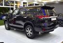 تويوتا فورتونر EXCELLENT DEAL for our Toyota Fortuner EXR ( 2023 Model ) in Black Color GCC Specs