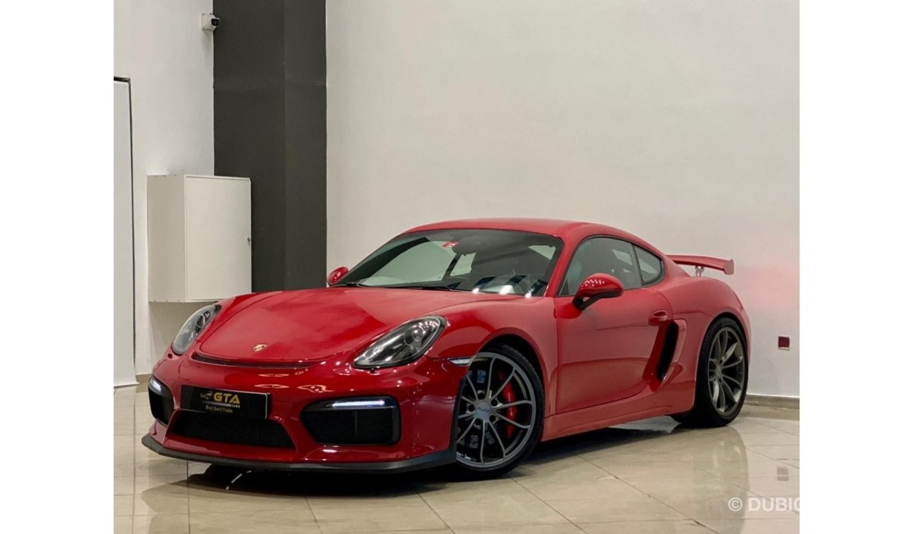 Porsche Cayman GT4 2016 Porsche Cayman GT4, Full Porsche Service History, Warranty, GCC