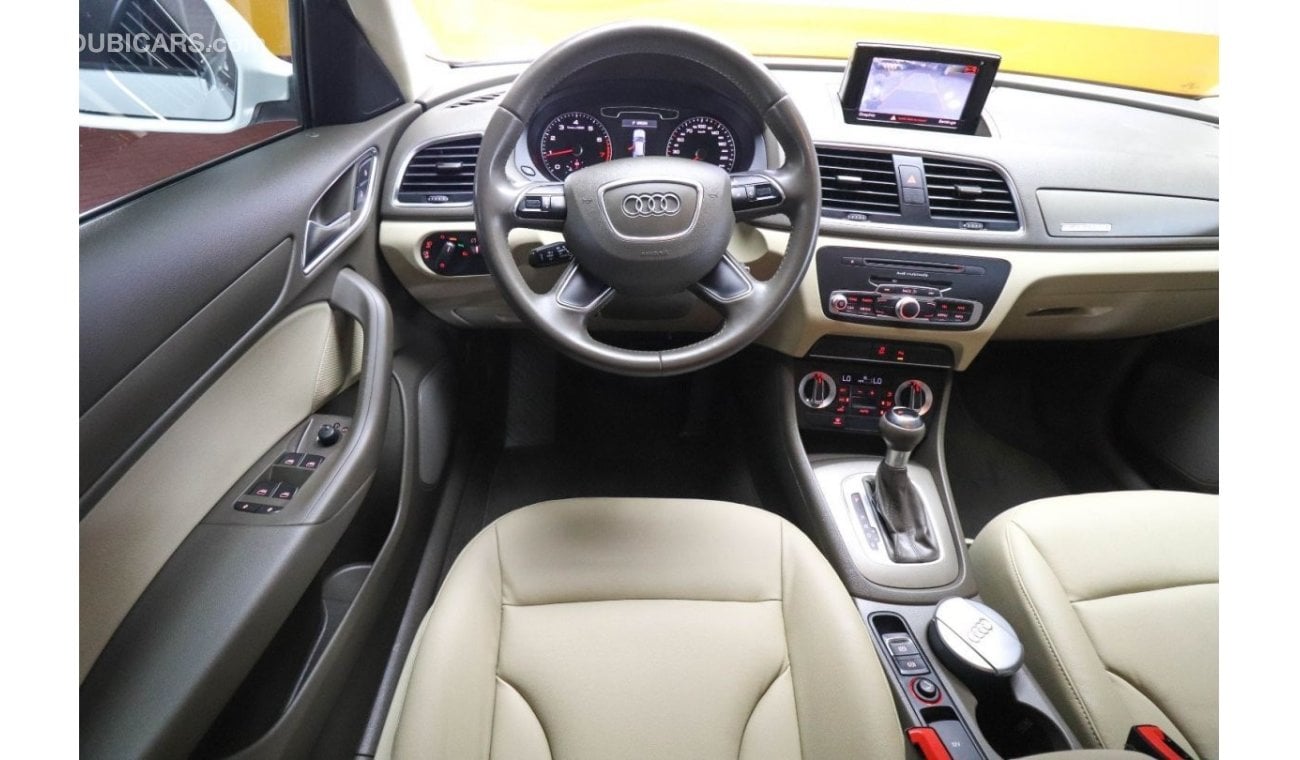 أودي Q3 Audi Q3 35TFSI 2015 GCC under Warranty with Flexible Down-Payment