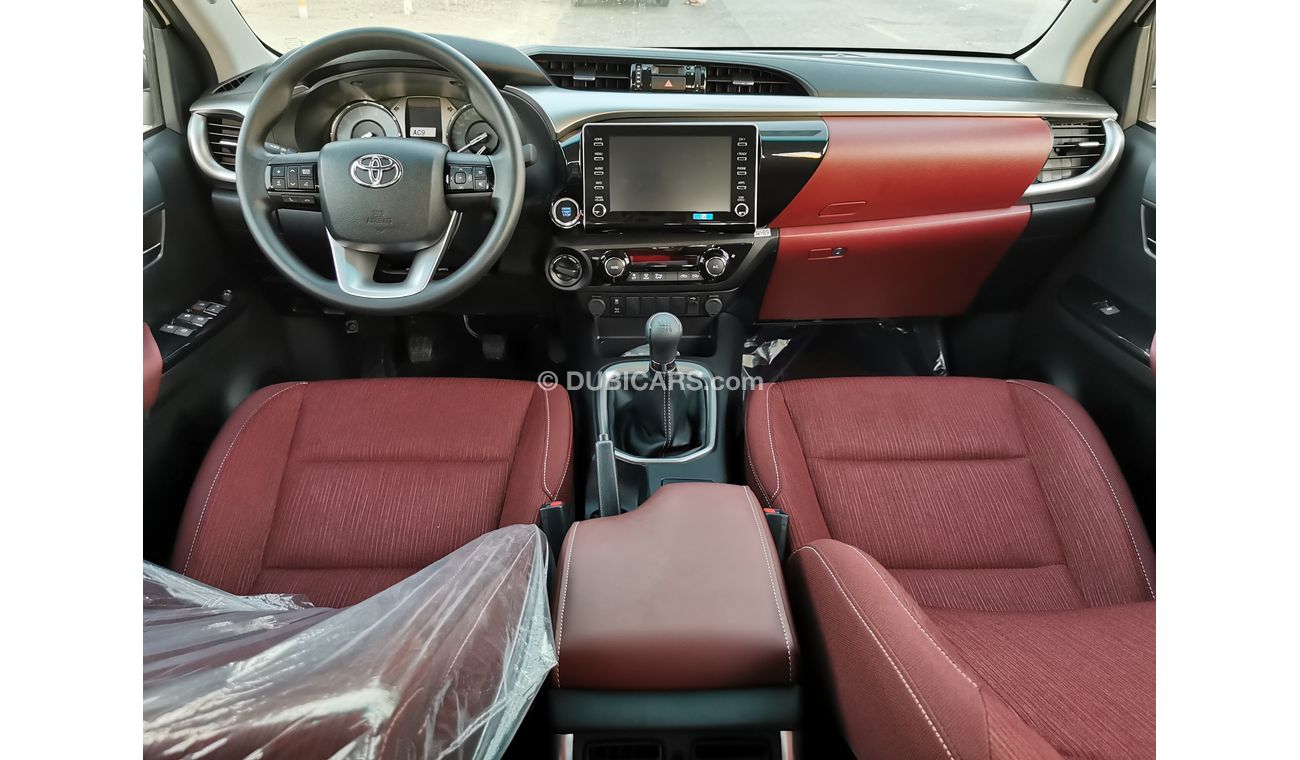 Toyota Hilux 2.4L,DIESEL,4WD,DOUBL/CAB,WIDE BODY,NEW SHAPE,DVD+CAMERA,PUSH BUTTON START,MT,2022MY ( FOR EXPORT)