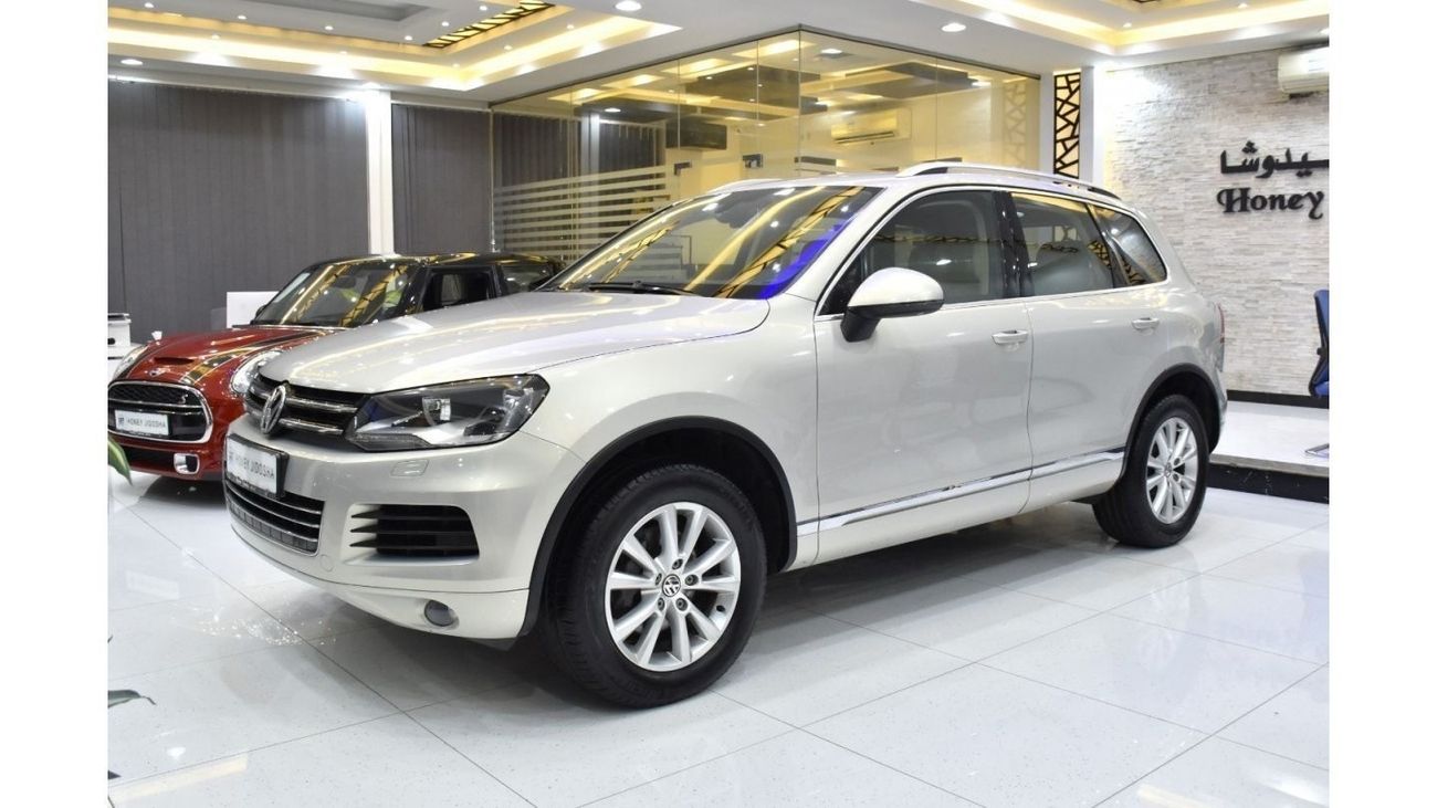 Volkswagen Touareg EXCELLENT DEAL for our Volkswagen Touareg ( 2014 Model ) in Beige Color GCC Specs