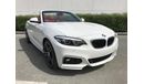 BMW 220i i Convertible Edition M  kit 2018 GCC