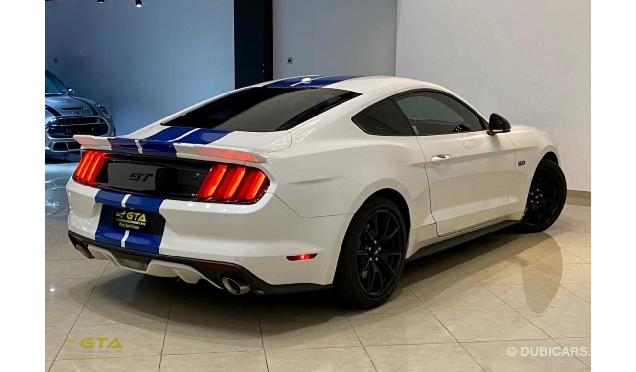 فورد موستانج 2017 Ford Mustang GT Premium V8, ROUSH Exhaust, Ford Warranty + Service Contract, Low KMS, GCC