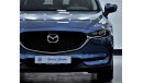 Mazda CX5 EXCELLENT DEAL for our Mazda CX-5 ( 2018 Model ) in Blue Color GCC Specs