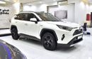 تويوتا راف ٤ EXCELLENT DEAL for our Toyota Rav4 Hybrid ( 2021 Model ) in White Color GCC Specs