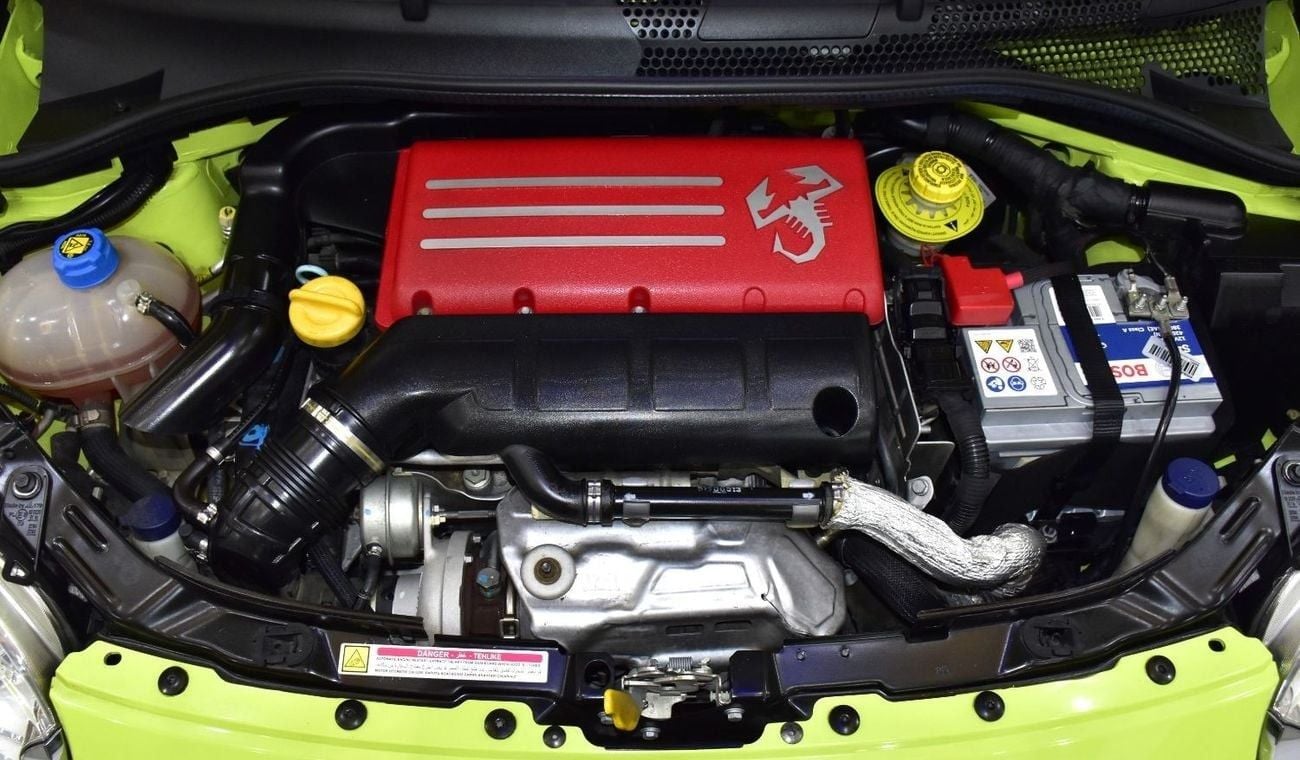 أبارث 595 Abarth 595 Competizione ( 2021 Model ) in Green Color GCC Specs