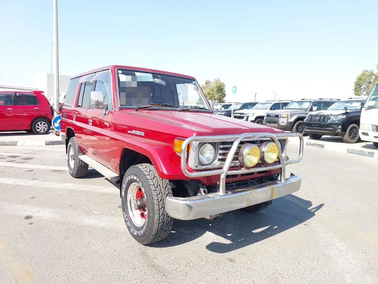 تويوتا لاند كروزر TOYOTA LAND CRUISER SUV RHD 1992 MODEL 3.4 L DIESEL MANUAL(PM03580)