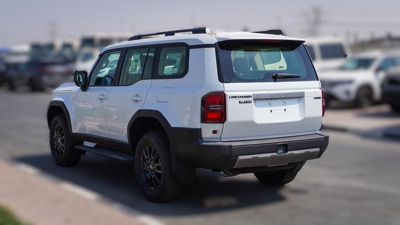 Toyota Prado ECT0075 - Toyota Prado TXL2 - 2.8L Diesel - White/Beige (Sunroof, Leather Seats, Cool Box)