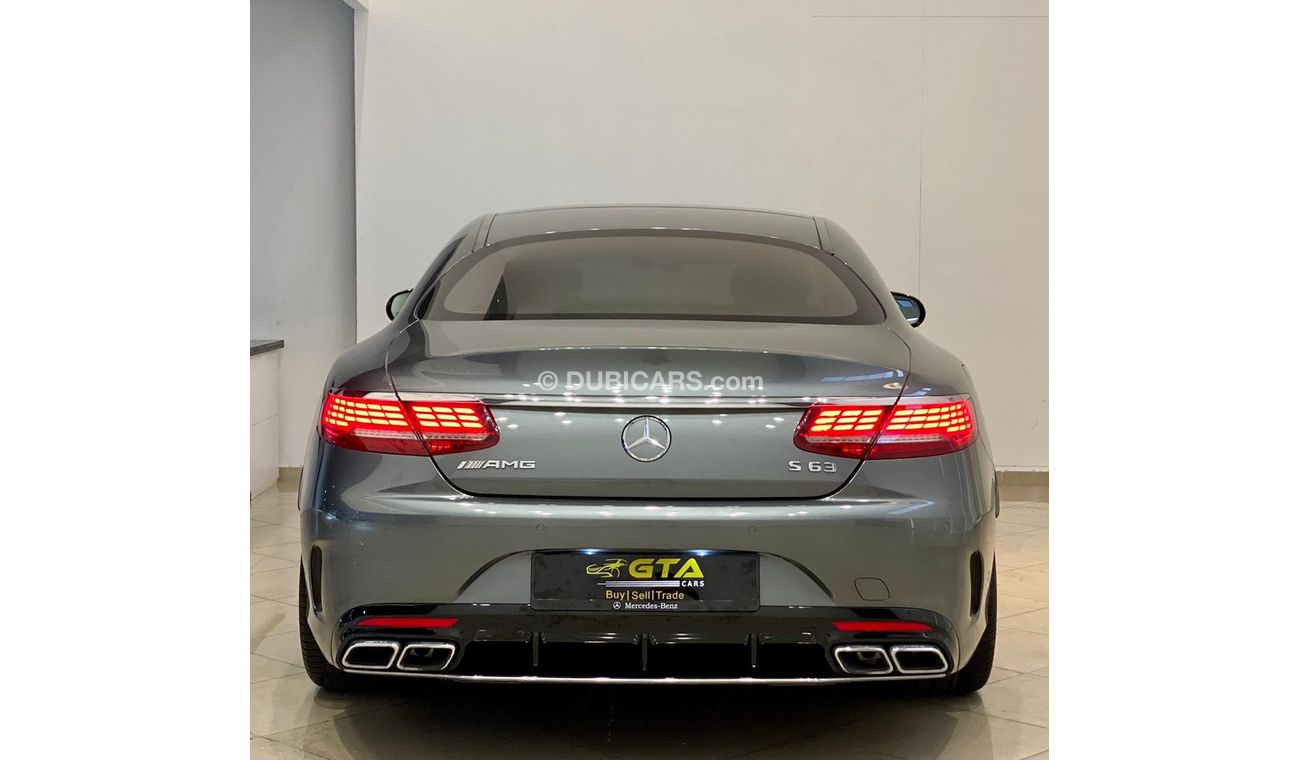 Mercedes-Benz S 63 AMG Coupe 2017 Mercedes Benz AMG S63 Coupe, Warranty, Service Contract, Low KM, European Specs