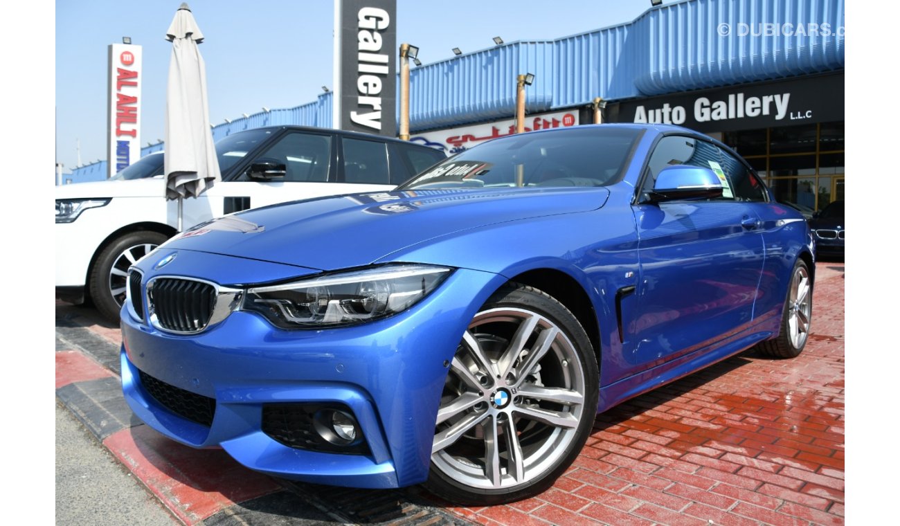 BMW 420i I Convertible M Sport 2019 warranty GCC