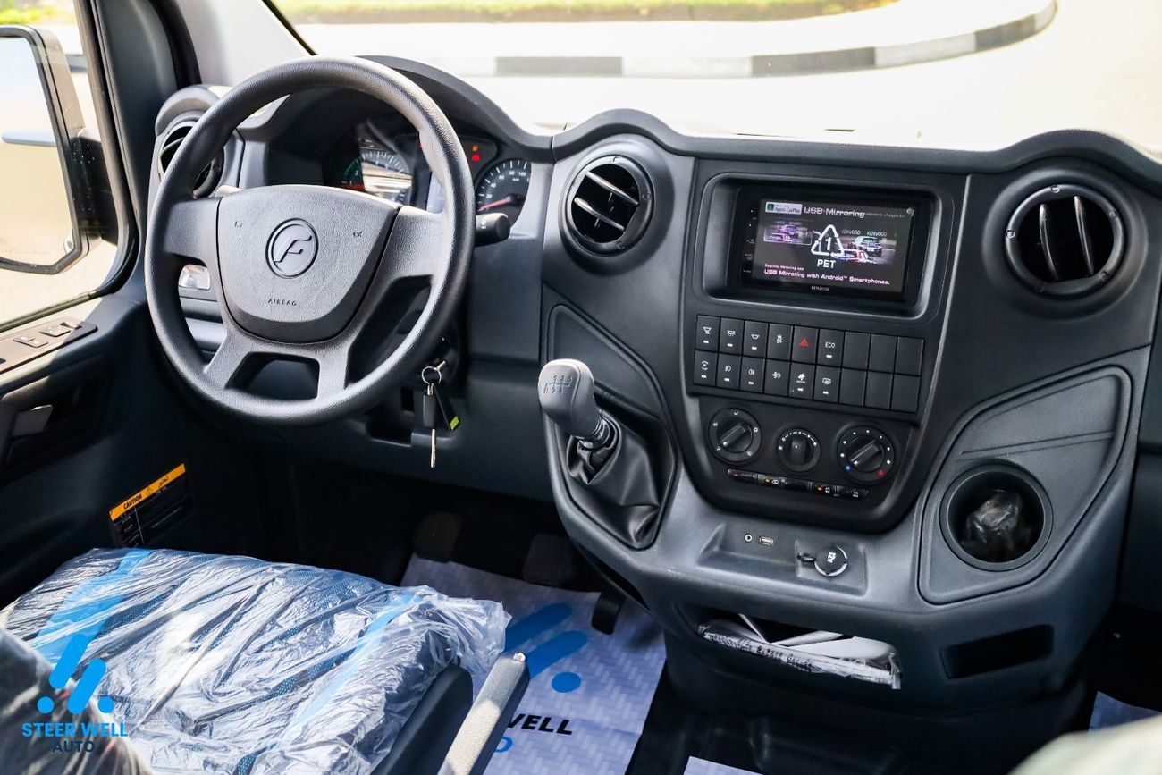 فورس أوربانيا 2026 GCC Specs | 14-Seater | 2.6L Turbo DSL |  High Roof | 5 Speed MT | Passenger Van | For Export