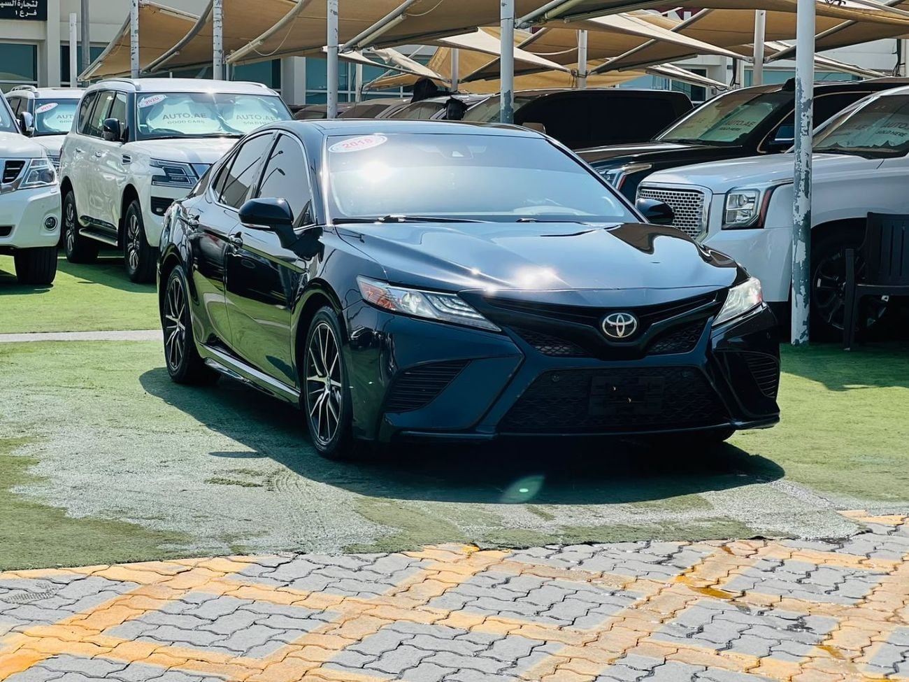 تويوتا كامري SE تويوتا كامري XSE 2018. محرك 3.5 لتر/V6.