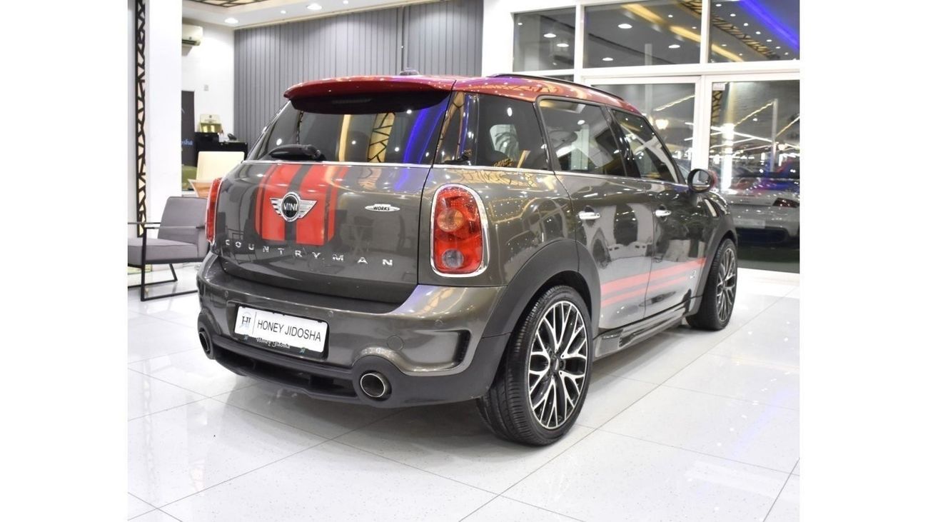 Mini John Cooper Works Countryman EXCELLENT DEAL for our Mini CountryMan John Cooper Works ( 2015 Model ) in Grey Color GCC Specs