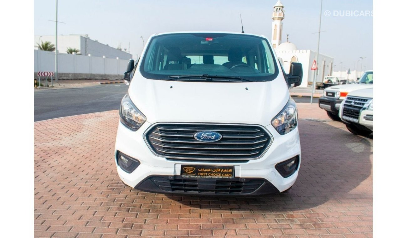 Ford Tourneo Custom 2019 | FORD TOURNEO | PASSENGER VAN 2.2L V4 DIESEL | 4-DOORS 9-SEATER | GCC | VERY WELL-MAINTAINED |