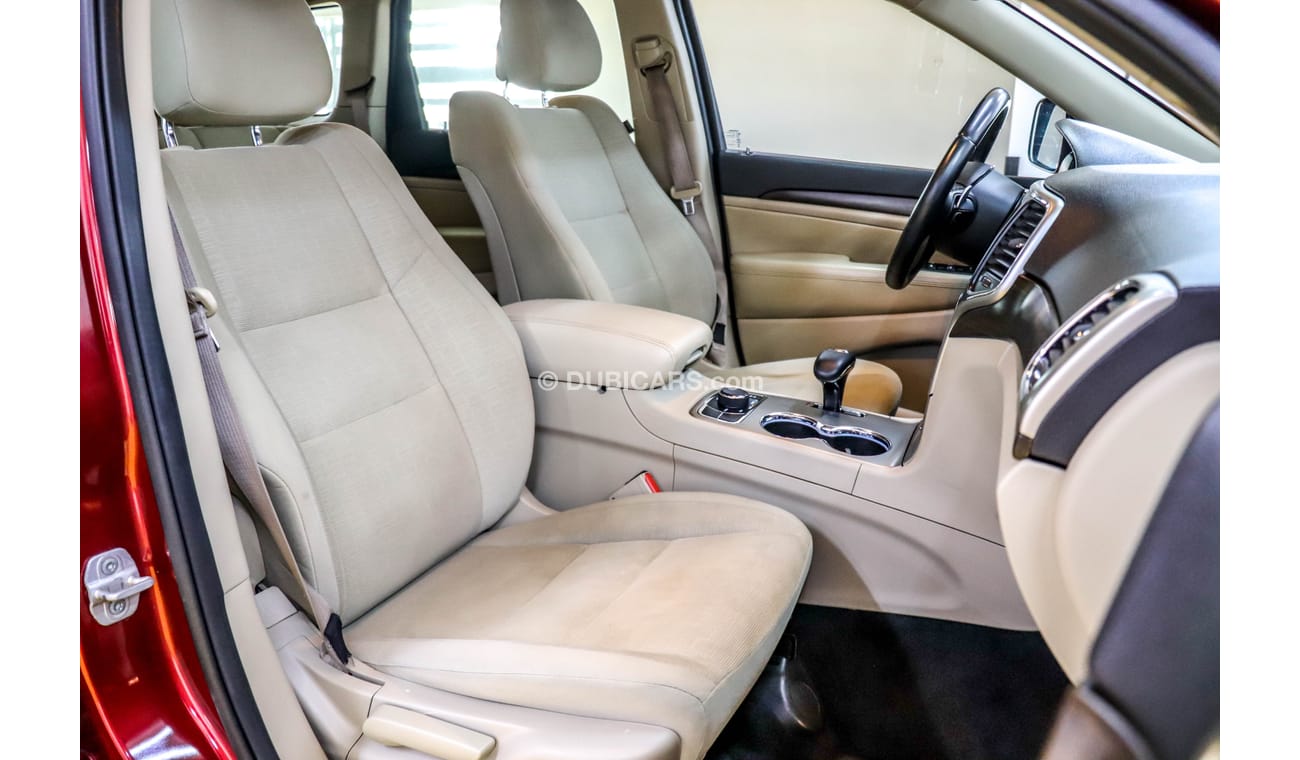 جيب جراند شيروكي Jeep Grand Cherokee Laredo 2014 GCC under Warranty with Zero Down-Payment.