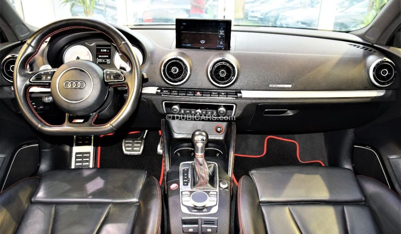 Audi S3 Amazing AUDI S3 Quattro 2016 Model!! White  Color! GCC Specs